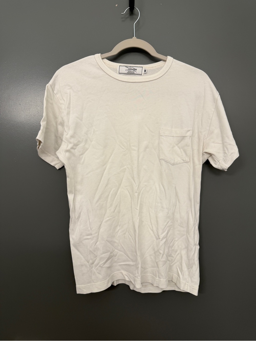 3sixteen white Short-Sleeve Pocket Tee